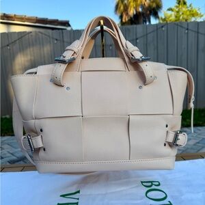 Bottega Veneta Woven Leather Handbag
